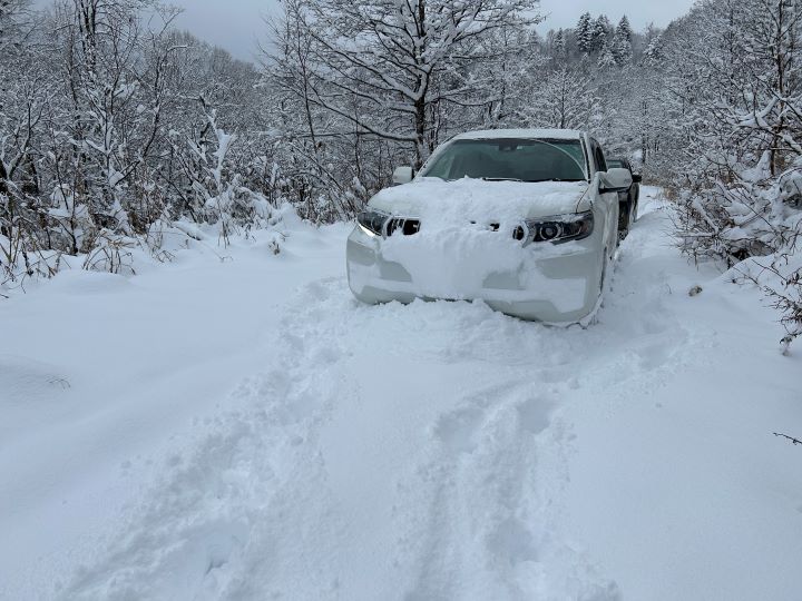 札幌管轄山林_冬山は過酷です